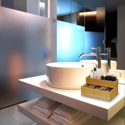 Ordnungsbox In Natur - (B)23 X (H)5 X (T)7,5 Cm -Relaxdays relaxdays ordnungsbox in natur b 23 x h 5 x t 7 5 cm 4