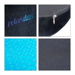 Orthopädisches Sitzkissen In Schwarz 13 Orthopädisches Sitzkissen In Schwarz -Relaxdays relaxdays orthopadisches sitzkissen in schwarz 6