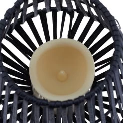 Outdoor Lampe In Schwarz - (H)26 X Ø 19 Cm -Relaxdays relaxdays outdoor lampe in schwarz h 26 x o 19 cm 5