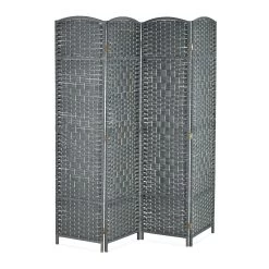 Paravent In Grau - (B)160 X (H)170