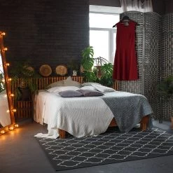 Paravent In Grau - (B)160 X (H)170 -Relaxdays relaxdays paravent in grau b 160 x h 170 4