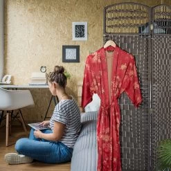 Paravent In Grau - (B)180 X (H)180 Cm -Relaxdays relaxdays paravent in grau b 180 x h 180 cm 2