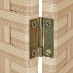 Paravent In Hellbraun - (B)120 X (H)170 Cm 13 Paravent In Hellbraun - (B)120 X (H)170 Cm -Relaxdays relaxdays paravent in hellbraun b 120 x h 170 cm 6