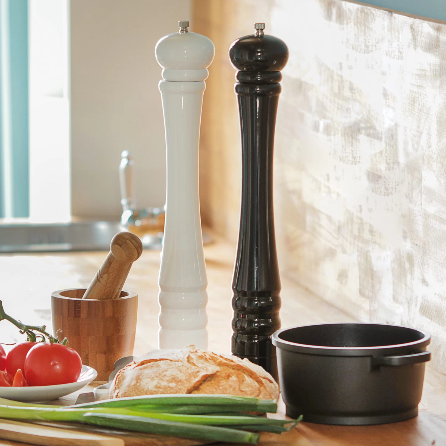 Pfeffermühle Keramikmahlwerk In Schwarz 2 Pfeffermühle Keramikmahlwerk In Schwarz – Bild 2
