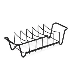 Rippchenhalter In Schwarz