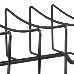 Rippchenhalter In Schwarz -Relaxdays relaxdays rippchenhalter in schwarz 6