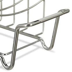 Rippchenhalter In Silber -Relaxdays relaxdays rippchenhalter in silber 5