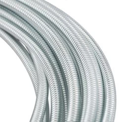 Rohrreinigungsspirale In Silber - 1m -Relaxdays relaxdays rohrreinigungsspirale in silber 1m 6