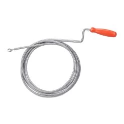 Rohrreinigungsspirale In Silber - (L)3 M -Relaxdays relaxdays rohrreinigungsspirale in silber l 3 m 7