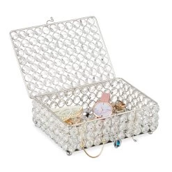 Schmuckdose In Silber -Relaxdays relaxdays schmuckdose in silber 7