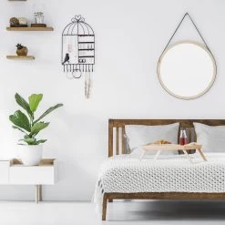 Schmuckhalter In Gold - (B)25,5x (H)44,5 X (T)4,5 Cm -Relaxdays relaxdays schmuckhalter in gold b 25 5x h 44 5 x t 4 5 cm 4