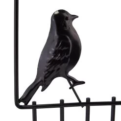 Schmuckhalter In Schwarz - (B)25,5x (H)44,5 X (T)4,5 Cm -Relaxdays relaxdays schmuckhalter in schwarz b 25 5x h 44 5 x t 4 5 cm 5