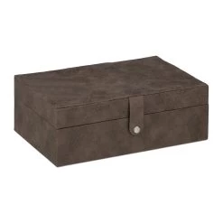 Schmuckkästchen In Braun - (B)29 X (H)10 X (T)20 Cm