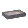 Schmuckkästchen In Grau - (B)30 X (H)5 X (T)21 Cm