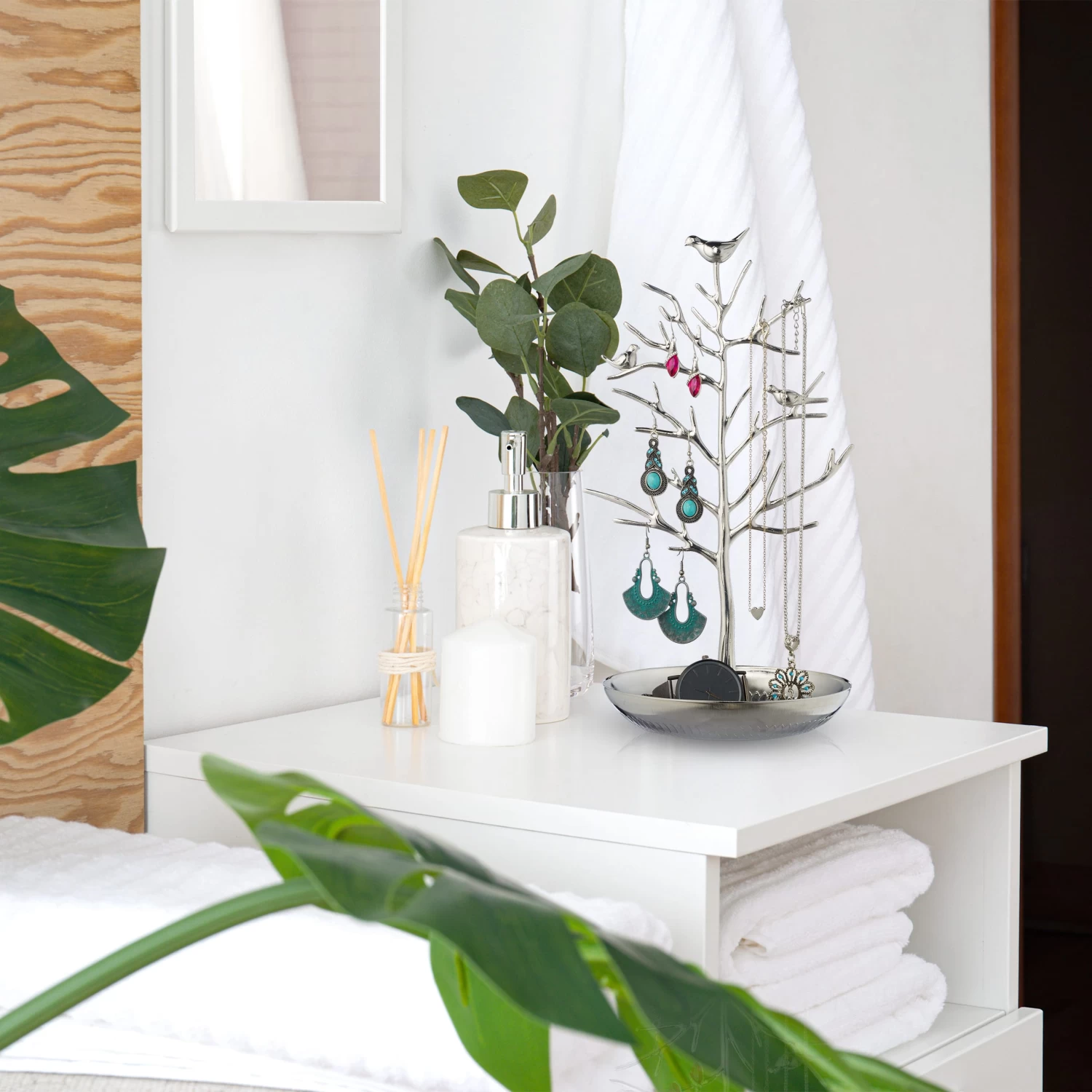 Schmuckständer "Baum" In Schwarz 5 Schmuckständer "Baum" In Schwarz – Bild 5