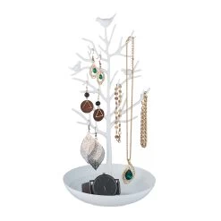 Schmuckständer "Baum" In Weiß -Relaxdays relaxdays schmuckstander baum in weiss 7