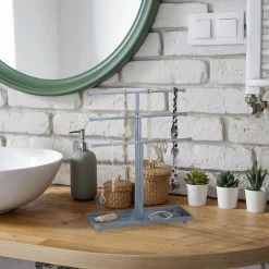 Schmuckständer In Bronze - (B)31 X (H)40 X (T)11 Cm 12 Schmuckständer In Bronze - (B)31 X (H)40 X (T)11 Cm -Relaxdays relaxdays schmuckstander in bronze b 31 x h 40 x t 11 cm 4