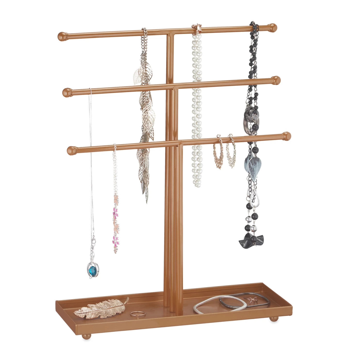 Schmuckständer In Bronze - (B)31 X (H)40 X (T)11 Cm 8 Schmuckständer In Bronze - (B)31 X (H)40 X (T)11 Cm – Bild 8