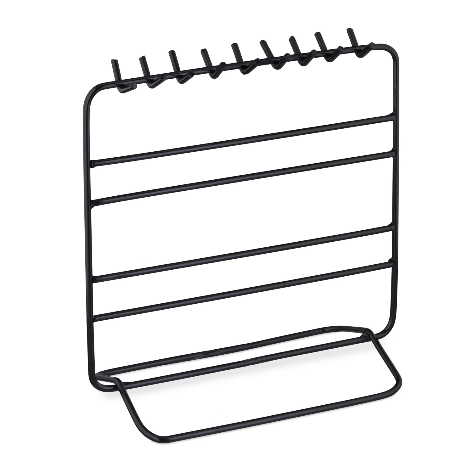 Schmuckständer In Schwarz - (B)20x (H)21 X (T)10 Cm 1 Schmuckständer In Schwarz - (B)20x (H)21 X (T)10 Cm