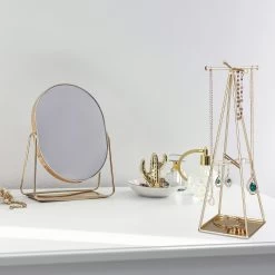 Schmuckständer In Silber - (B)10,5 X (H)31 X (T)10,5 Cm -Relaxdays relaxdays schmuckstander in silber b 10 5 x h 31 x t 10 5 cm 4