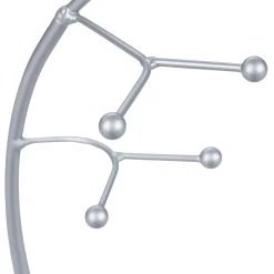 Schmuckständer In Silber - (B)34 X (H)29 X (T)15,5 Cm -Relaxdays relaxdays schmuckstander in silber b 34 x h 29 x t 15 5 cm 5