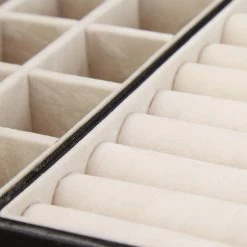 Schmucktablett In Schwarz -Relaxdays relaxdays schmucktablett in schwarz 5