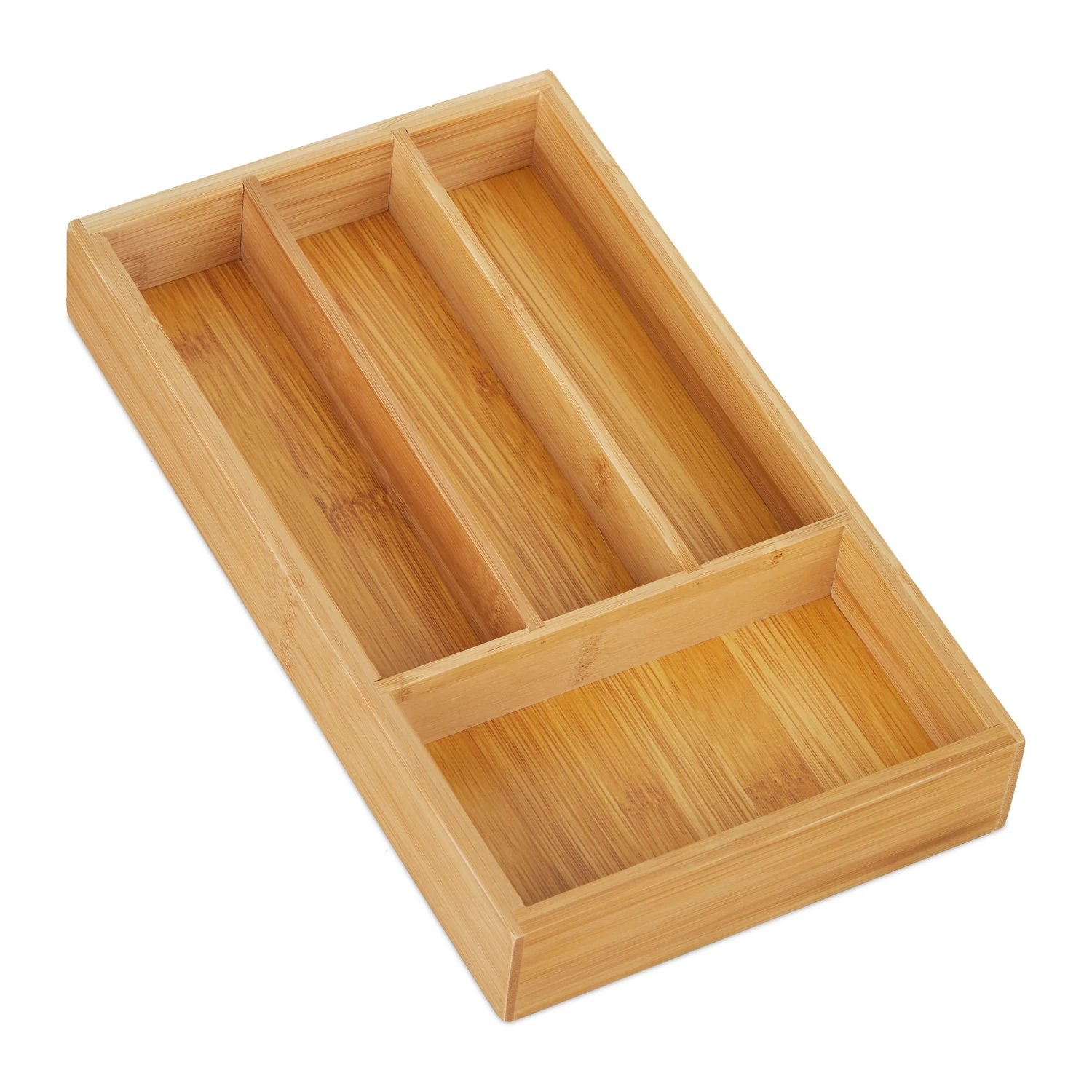 Schubladenorganizer In Natur - (B)16 X (H)4 X (T)28 Cm 1 Schubladenorganizer In Natur - (B)16 X (H)4 X (T)28 Cm