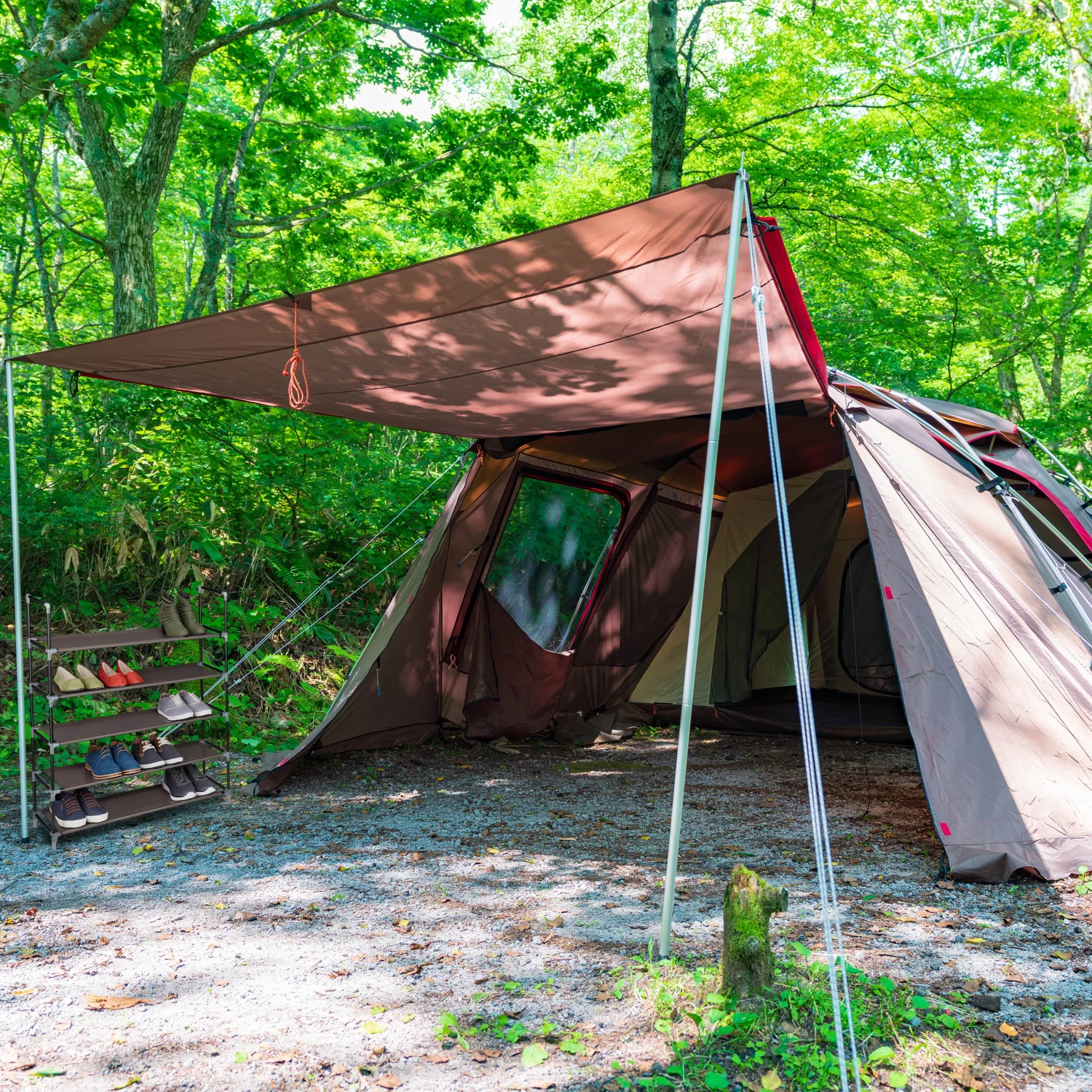 Schuhregal In Braun - (B)87 X (H)90,5 X (T)29,5 Cm 5 Schuhregal In Braun - (B)87 X (H)90,5 X (T)29,5 Cm – Bild 5