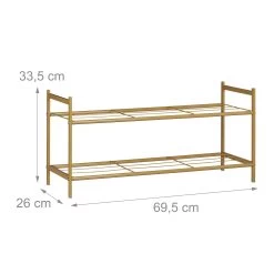 Schuhregal In Honigbraun 11 Schuhregal In Honigbraun -Relaxdays relaxdays schuhregal in honigbraun 3