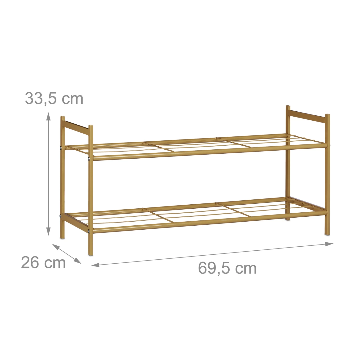 Schuhregal In Honigbraun 4 Schuhregal In Honigbraun – Bild 4