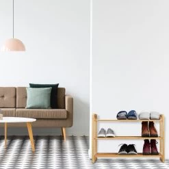 Schuhregal In Natur - (B)75,5 X (H)50 X (T)33 Cm -Relaxdays relaxdays schuhregal in natur b 75 5 x h 50 x t 33 cm 4