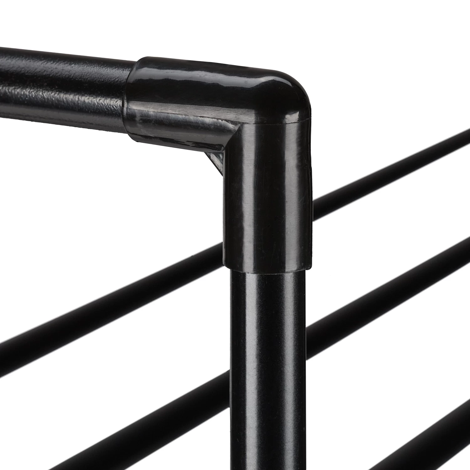 Schuhregal In Schwarz - (B)90,5 X (H)67 X (T)30,5 Cm 7 Schuhregal In Schwarz - (B)90,5 X (H)67 X (T)30,5 Cm – Bild 7