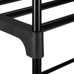 Schuhregal In Schwarz - (B)90,5 X (H)91,5 X (T)30,5 Cm -Relaxdays relaxdays schuhregal in schwarz b 90 5 x h 91 5 x t 30 5 cm 5