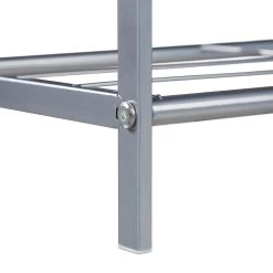 Schuhregal In Silber -Relaxdays relaxdays schuhregal in silber 6