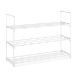 Schuhregal In Weiß - (B)90 X (H)68 X (T)30,5 Cm