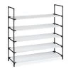 Schuhregal Stecksystem "XL" In Weiß - (B)87,5 X (H)90,5 X (T)30 Cm