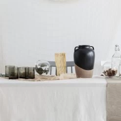 Serviettenhalter 33x33 Servietten In Braun -Relaxdays relaxdays serviettenhalter 33x33 servietten in braun 4