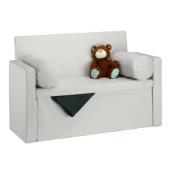 Sitzbank In Creme - (B)115 X (H)75 X (T)47 Cm -Relaxdays relaxdays sitzbank in creme b 115 x h 75 x t 47 cm 7
