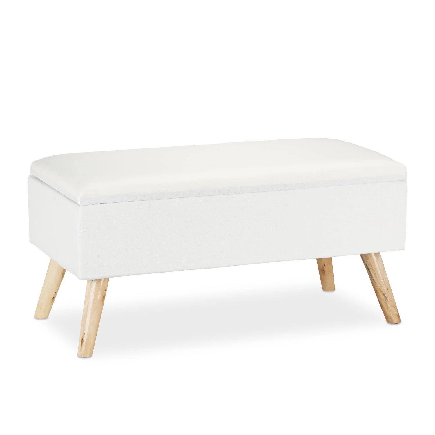 Sitzbank In Weiß - (B)79,5x (H)39,5 X (T)39,5 Cm 1 Sitzbank In Weiß - (B)79,5x (H)39,5 X (T)39,5 Cm