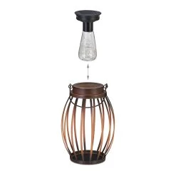 Solarlampe In Braun - (H)25,5 X Ø 18 Cm 13 Solarlampe In Braun - (H)25,5 X Ø 18 Cm -Relaxdays relaxdays solarlampe in braun h 25 5 x o 18 cm 5