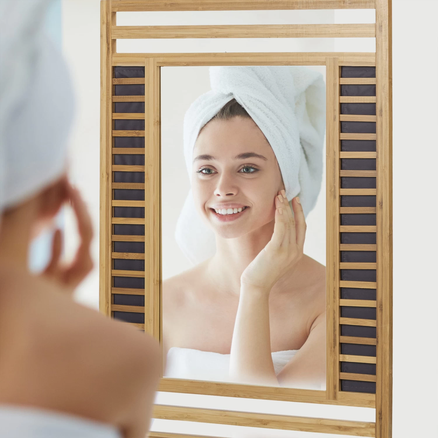 Spiegel In Natur - (B)50 X (H)70 X (T)2 Cm 3 Spiegel In Natur - (B)50 X (H)70 X (T)2 Cm – Bild 3