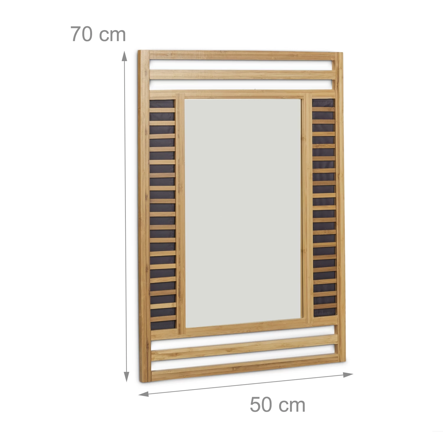 Spiegel In Natur - (B)50 X (H)70 X (T)2 Cm 4 Spiegel In Natur - (B)50 X (H)70 X (T)2 Cm – Bild 4