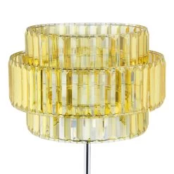 Stehlampe Gold/ Silber - (H)150 X Ø 34 Cm -Relaxdays relaxdays stehlampe gold silber h 150 x o 34 cm 6
