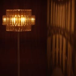 Stehlampe Grau/ Silber - (H)150 X Ø 34 Cm -Relaxdays relaxdays stehlampe grau silber h 150 x o 34 cm 2