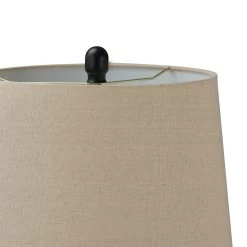 Stehlampe In Beige/ Schwarz - (H)153 X Ø 35 Cm -Relaxdays relaxdays stehlampe in beige schwarz h 153 x o 35 cm 6