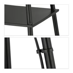 Stehlampe In Schwarz - (H)149 X Ø 40 Cm -Relaxdays relaxdays stehlampe in schwarz h 149 x o 40 cm 5