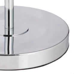 Stehlampe In Schwarz/ Silber - (H)150 X Ø 37,5 Cm -Relaxdays relaxdays stehlampe in schwarz silber h 150 x o 37 5 cm 5