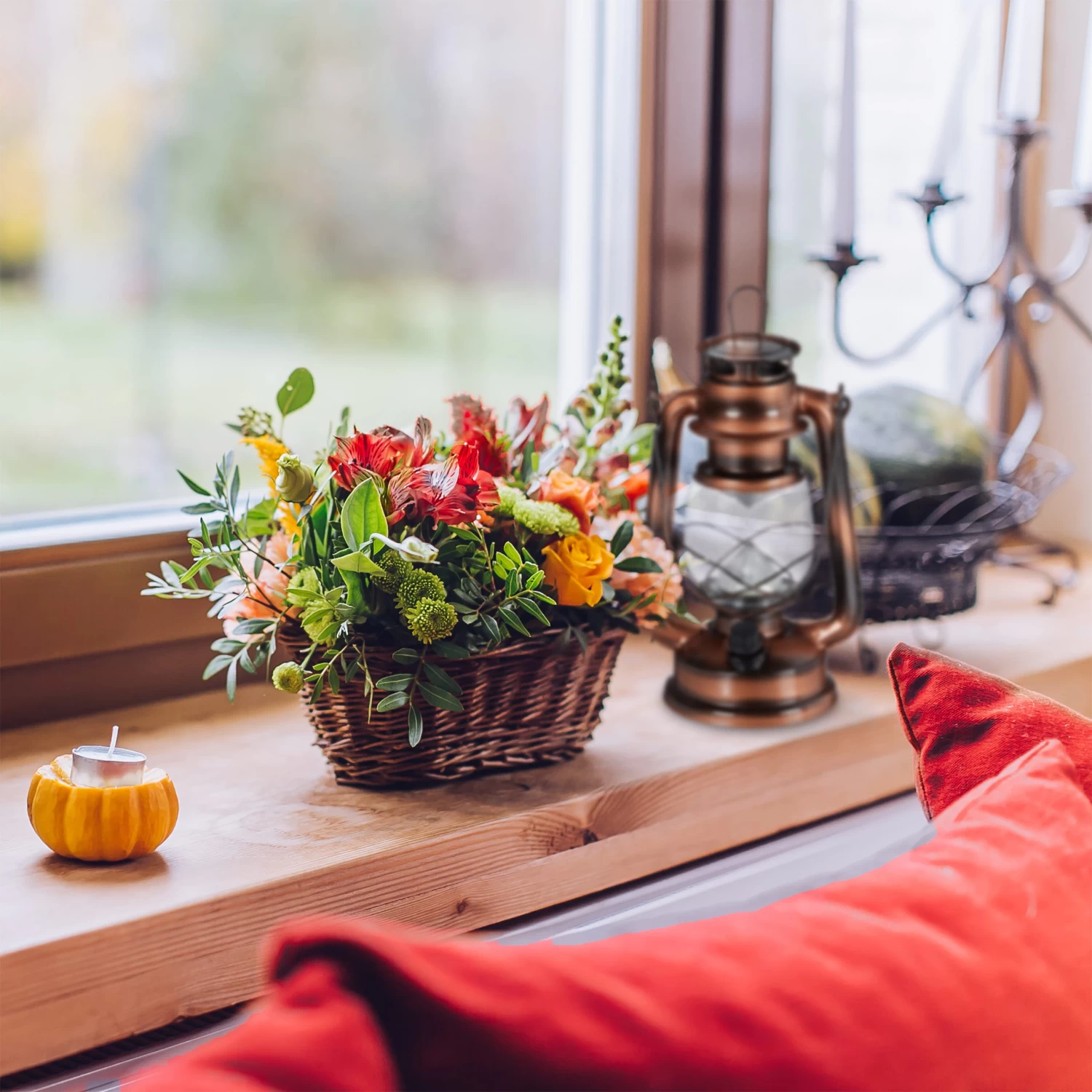 Sturmlaterne LED In Kupfer - (B)15 X (H)24 X (T)11,5 Cm 3 Sturmlaterne LED In Kupfer - (B)15 X (H)24 X (T)11,5 Cm – Bild 3