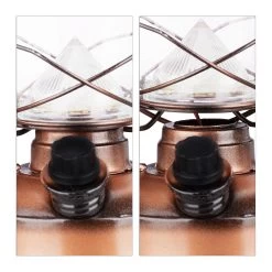 Sturmlaterne LED In Kupfer - (B)15 X (H)24 X (T)11,5 Cm 13 Sturmlaterne LED In Kupfer - (B)15 X (H)24 X (T)11,5 Cm -Relaxdays relaxdays sturmlaterne led in kupfer b 15 x h 24 x t 11 5 cm 6