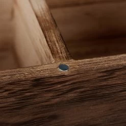 Teebox In Braun -Relaxdays relaxdays teebox in braun 6